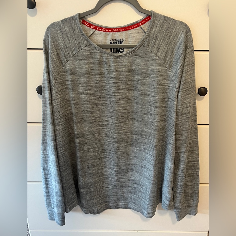 Muk Luks Long Sleeve PJ Shirt